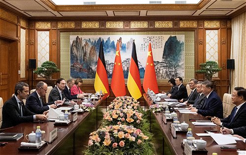 Konsultationen in Peking