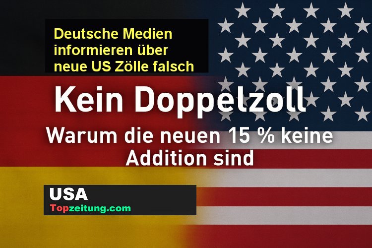 US Standard Zölle nun bei 15% fixiert (mit Gültigkeit von 150 Tagen)
